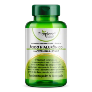 Acido Hialuronico + Vitaminas E Zinco 60 caps (cópia)